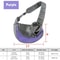 HandsFree Pet Sling Carrier Breathable Mesh Crossbody Travel Bag For Puppies Cats 12