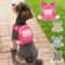 Adventure Pet Harness Backpack Set Reflective EscapeProof Walking Vest 1