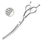7Inch Precision Grooming Shears Curved Chunking Thinning Scissors For Dogs Cats 4