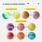 HighVisibility Glow Dog Toy Ball Durable Rubber Fetch Ball For HighEnergy Breeds 4
