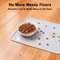 Silicone Pet Feeding Mat Waterproof NonSlip Placemat With Raised Splash Guard 3