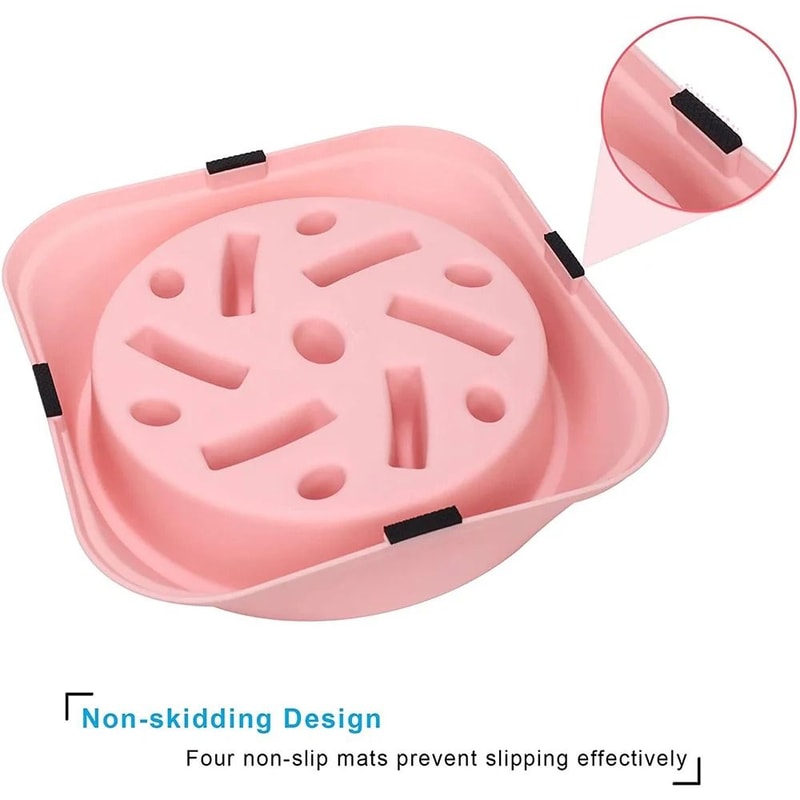 AntiGulping Slow Feeder Interactive Puzzle Bowl For Healthy Digestion 2