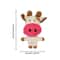 Corduroy Squeaky Plush Toy Durable BiteResistant Chew For Small Medium Dogs 7