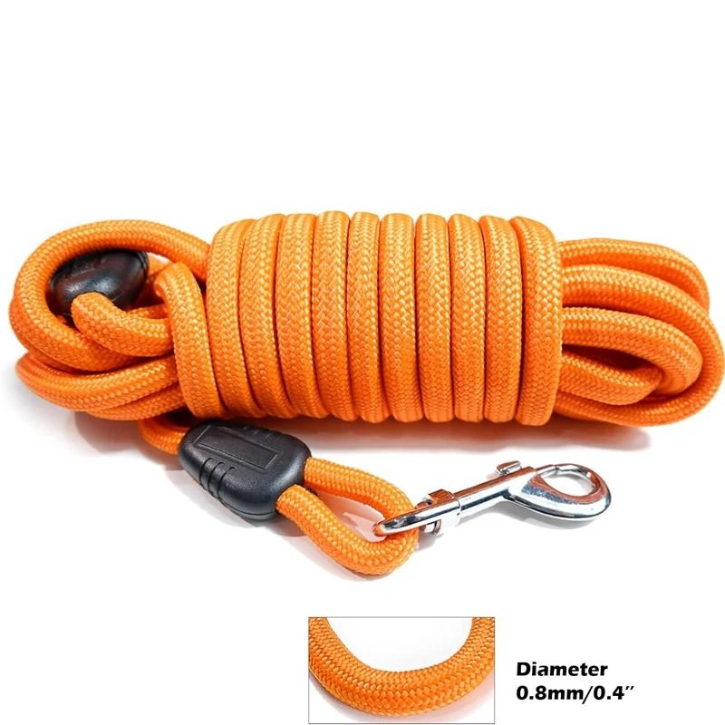 Long Rope Training Leash HeavyDuty Nylon Recall Agility Lead For Medium To Large Dogs 0