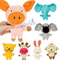 Interactive Squeaky Plush Toy MultiSensory Teething Boredom Relief For Small Medium Pets 0