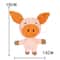 Interactive Squeaky Plush Toy MultiSensory Teething Boredom Relief For Small Medium Pets 5
