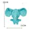 Interactive Squeaky Plush Toy MultiSensory Teething Boredom Relief For Small Medium Pets 7