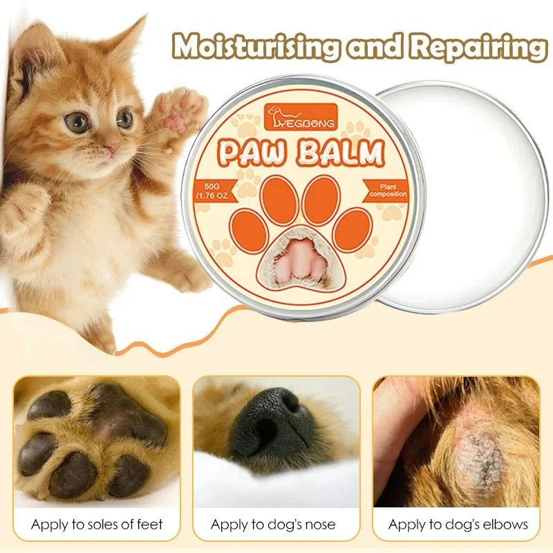 DeepRepair Pet Paw Balm Natural Protective Wax For Cracks Winter Care 4