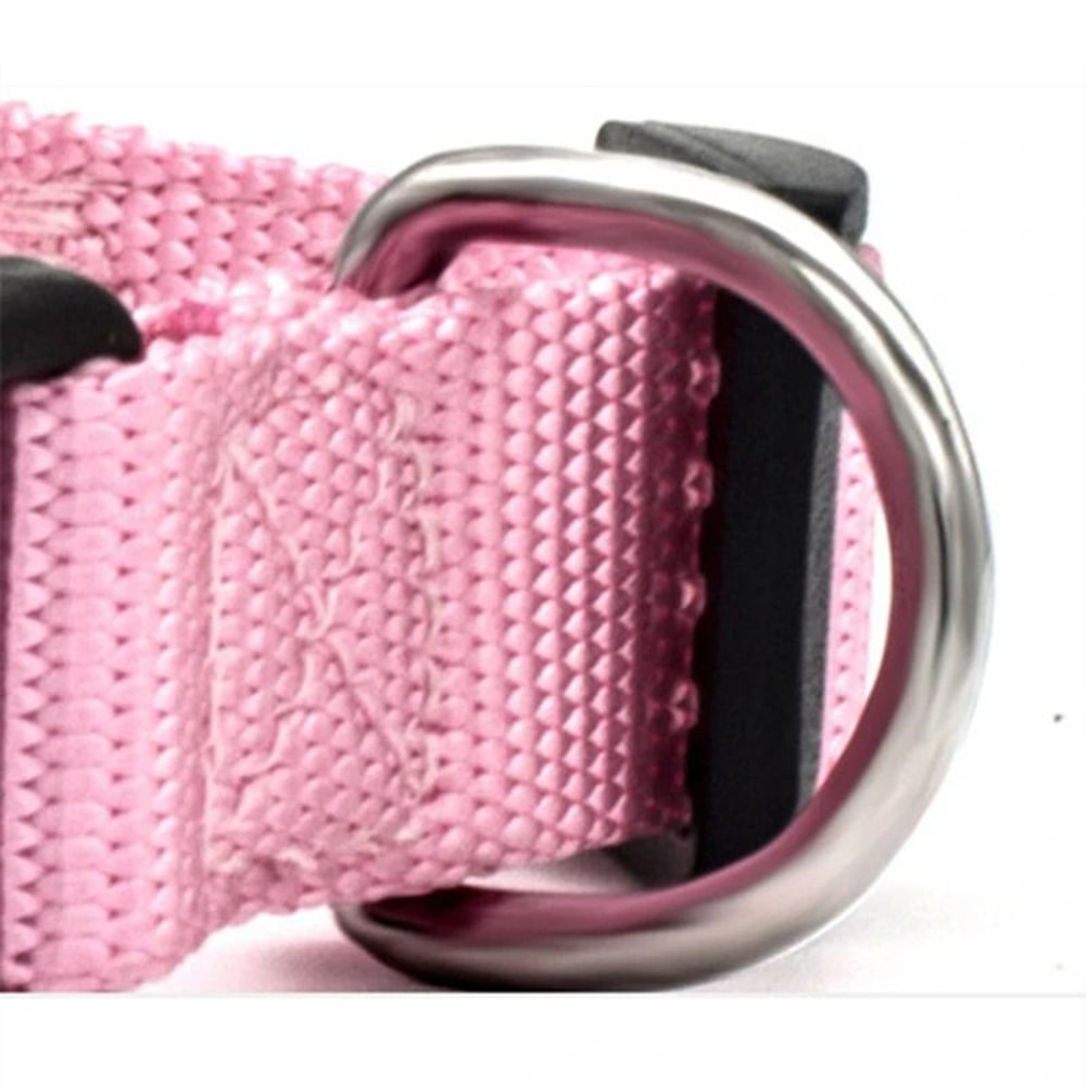 Adjustable Nylon Pet Collar HeavyDuty Neck Band For Cats SmalltoMedium Dogs 5