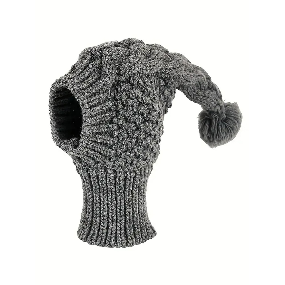 HandKnit Greyhound Beanie Premium Winter Wool Snood For Whippets Large Dogs 5