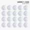 Plastic Rattle Bell Balls HighDecibel Noise Maker Inserts For DIY Pet Toys Baby Rattles 10