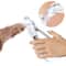 2in1 DualAction Grooming System Rechargeable Electric Nail Grinder Safety Clipper With Integrated 3