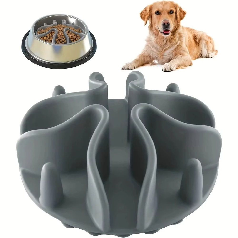 Silicone Slow Feeder Insert Universal Maze Puzzle For Healthy Digestion Mental Stimulation 7
