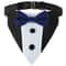Tuxedo Wedding Bib Collar Adjustable Formal Bow Tie Bandana For Dogs Cats 6