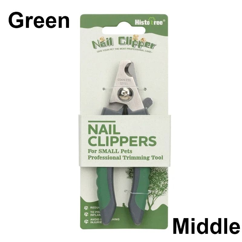 Stainless Steel Pet Nail Clipper Precision Trimmer With Safety Guard Ergonomic LaborSaving Grip 7