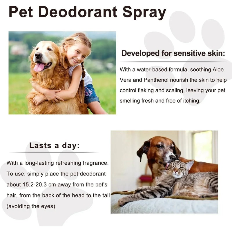 Lavender Infusion Pet Deodorizing Spray Clinical Strength AntiItch Grooming Mist Botanical Fragra 3