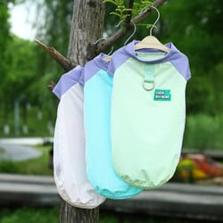 ice silk uv protection vest – high-performance breathable cooling mesh & sun block apparel for dogs & cats