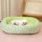 Floral AllSeason Pet Bed Premium Orthopedic Sleeping Pad Ergonomic Sofa For French Bulldogs Cats 2