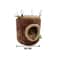 Tree Stump Pet Hideout Thermal Fleece Rodent Hammock Hanging Nest For Hamsters Rats Small Animal 3