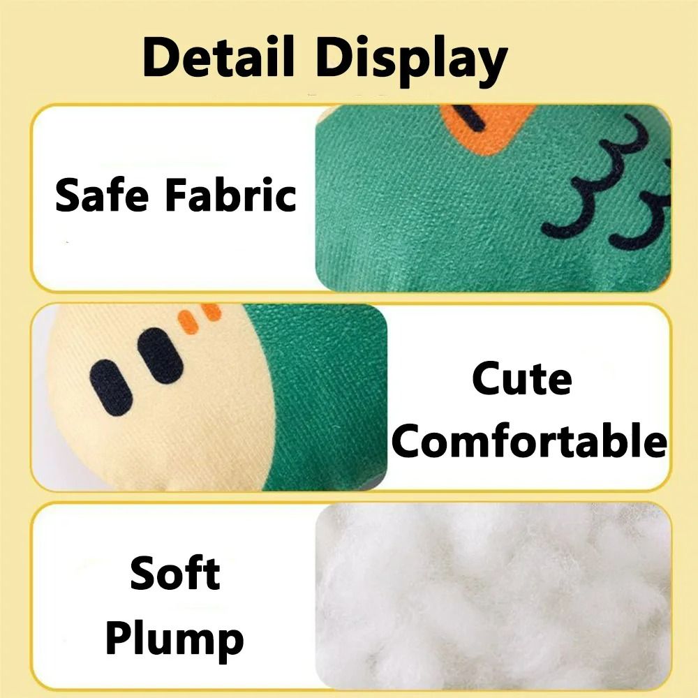 Reinforced Plush Squeaky Toy HighDurability Dental Chew Interactive Molar Training Tool For Puppi 4