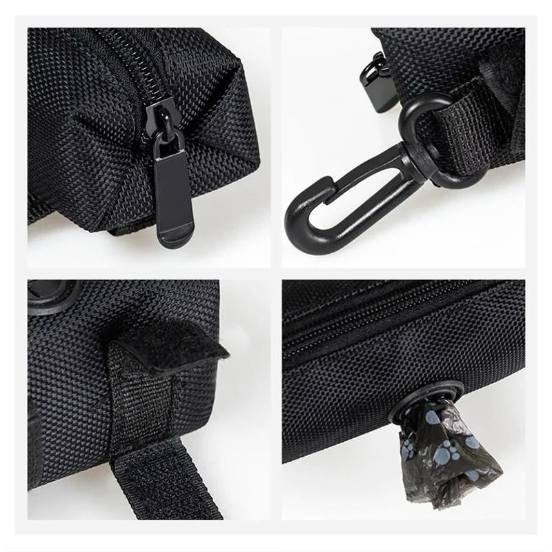 Compact Waste Bag Dispenser HighImpact Portable Waste Bag Holder Retrieval System For Tactical Pe 5