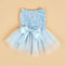 Pet Princess Dress Sequin Bowknot Gala Gown With MultiLayered Tulle For Dogs Cats 7