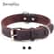 Genuine Leather Utility Collar IndustrialGrade Vintage HeavyDuty Harness For Medium Large Dogs 0