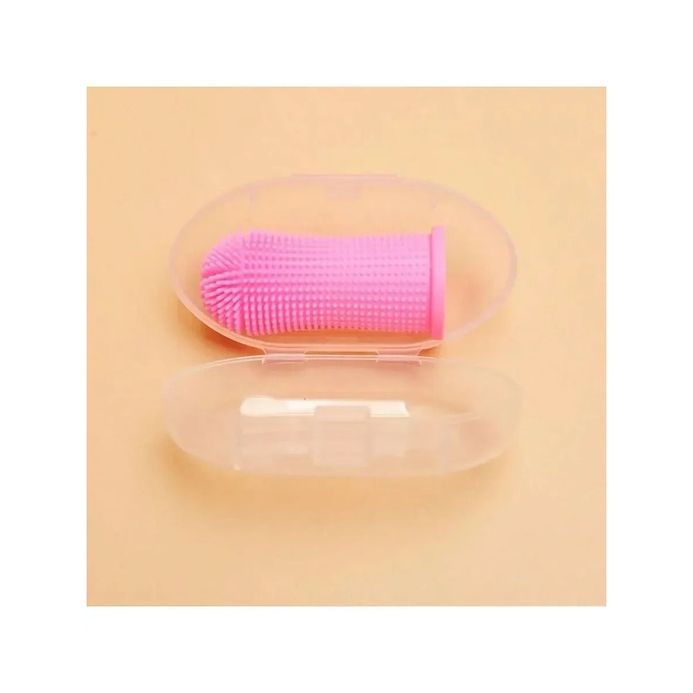 Silicone Finger Toothbrush MedicalGrade Oral Hygiene Gum Massage Tool For Dogs Cats 9