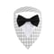 Formal Wedding Tuxedo Bandana Adjustable HighContrast Dog Bib Triangle Scarf For Weddings Engagem 10