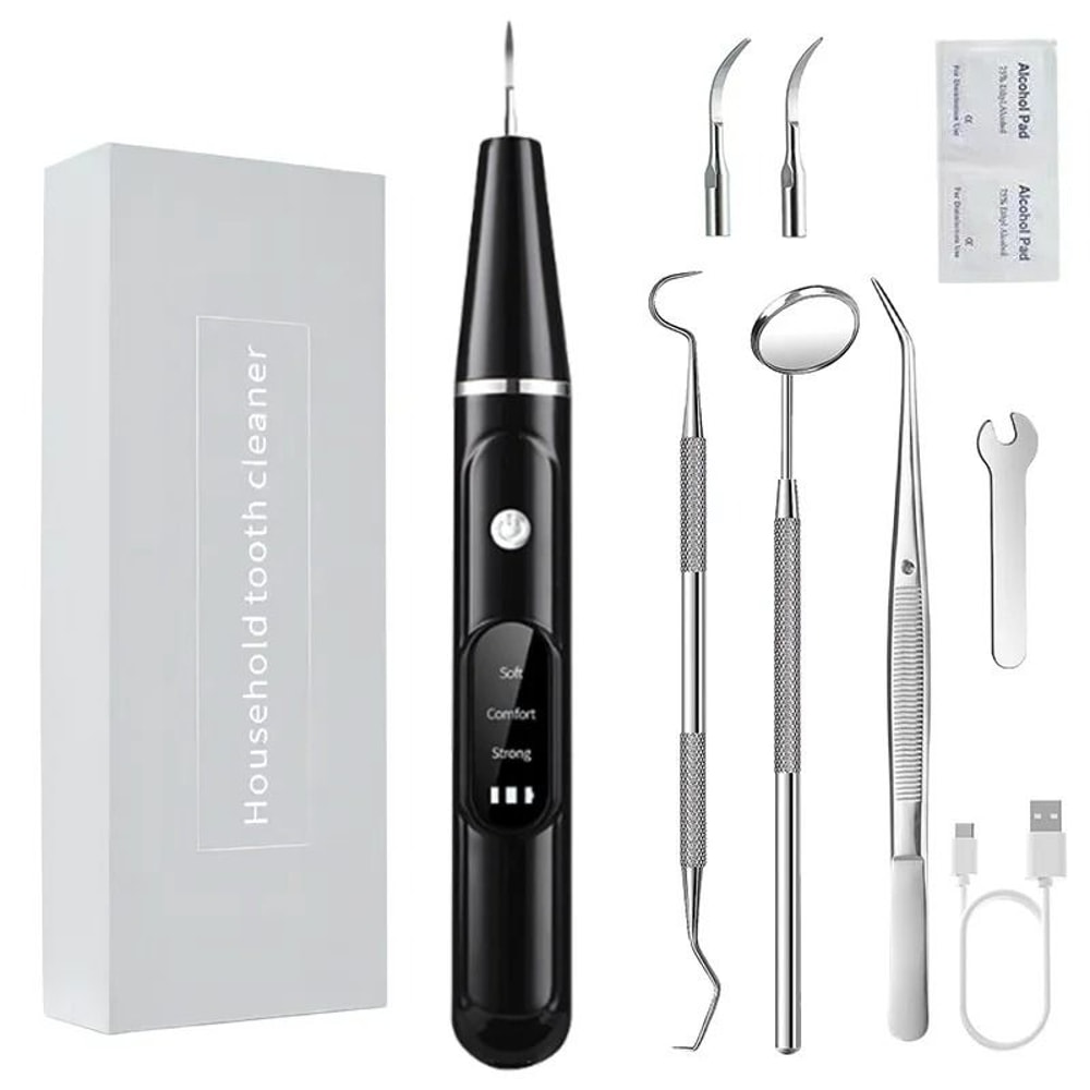 Ultrasonic Pet Dental Scaler HighFrequency Electric Calculus Remover Plaque Defense Kit For Dogs 6