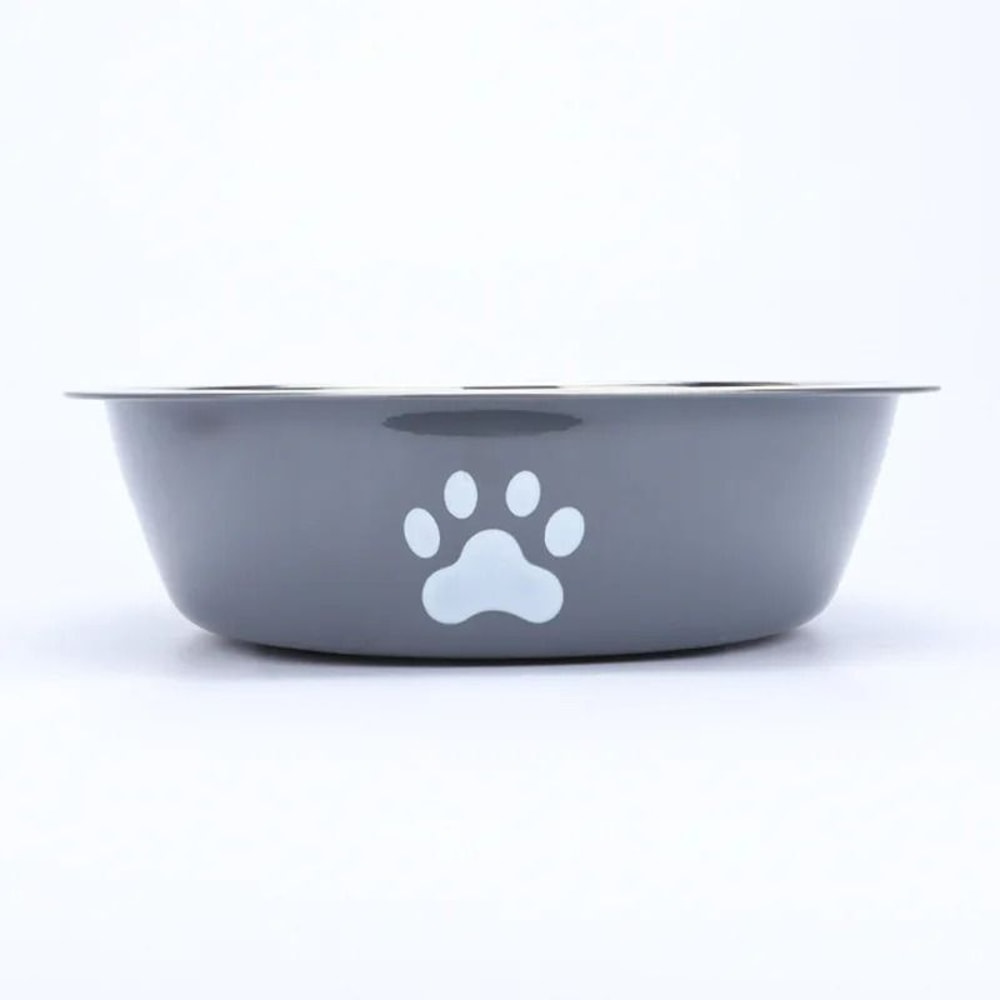 AntiSkid Stainless Steel Bowl HighPerformance Feeding Station With Integrated Silicone Base For Do 7