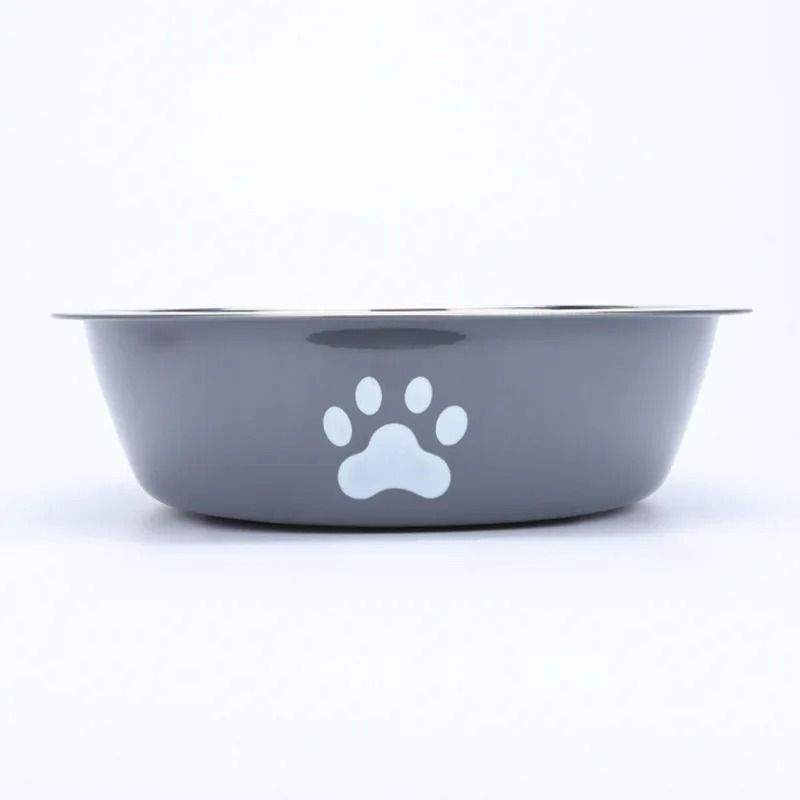 AntiSkid Stainless Steel Bowl HighPerformance Feeding Station With Integrated Silicone Base For Do 7