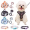 SoftTouch Harness Leash Set Ergonomic NoPull Vest With Integrated Collar Safety Bracelet For Sma 0