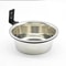 WallMounted Elevated Feeding Station SpaceSaving Stainless Steel Dining System For Dogs Cats 5