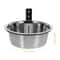 WallMounted Elevated Feeding Station SpaceSaving Stainless Steel Dining System For Dogs Cats 6