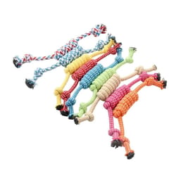 high-tensile braided rope toy – industrial-grade cotton chew & outdoor training tool for dogs