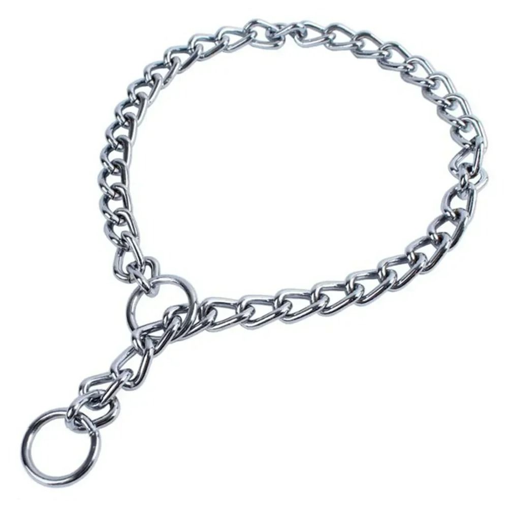 Stainless Steel Snake PChain HighPrecision Tactical Training Choke Collar 2