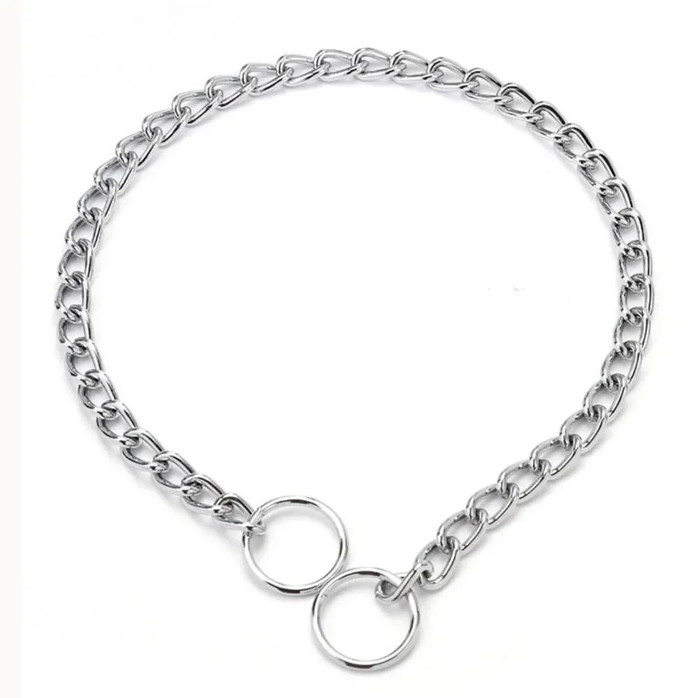 Stainless Steel Snake PChain HighPrecision Tactical Training Choke Collar 3