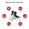 HighPerformance Rubber Rugby Squeaker IndustrialGrade Natural Rubber Chew Interactive Fetch Toy F 3