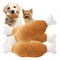 Interactive Plush Chicken Leg HighEngagement Squeaky Chew Toy Dental Support Prop For Dogs Cats 0