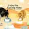 Interactive Lick Mat SlowFeeder Dental Plate Anxiety Relief Station For Dogs Cats 2