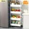 5Tier Mobile Storage System MultiFunctional Rolling Organization Cart For Modern Living Spaces 0