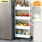 5Tier Mobile Storage System MultiFunctional Rolling Organization Cart For Modern Living Spaces 0