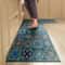 Kitchen Floor Management System Waterproof AntiSkid Crystal Velvet Comfort Mat 12