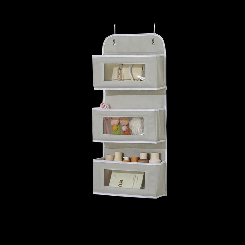 OverTheDoor Vertical Management System HighCapacity MultiLayer Storage For Dorms Closets Toy Orga 10