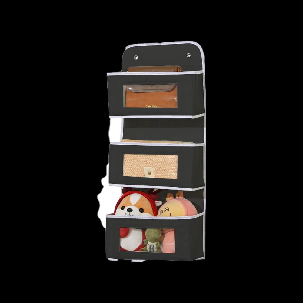 OverTheDoor Vertical Management System HighCapacity MultiLayer Storage For Dorms Closets Toy Orga 12