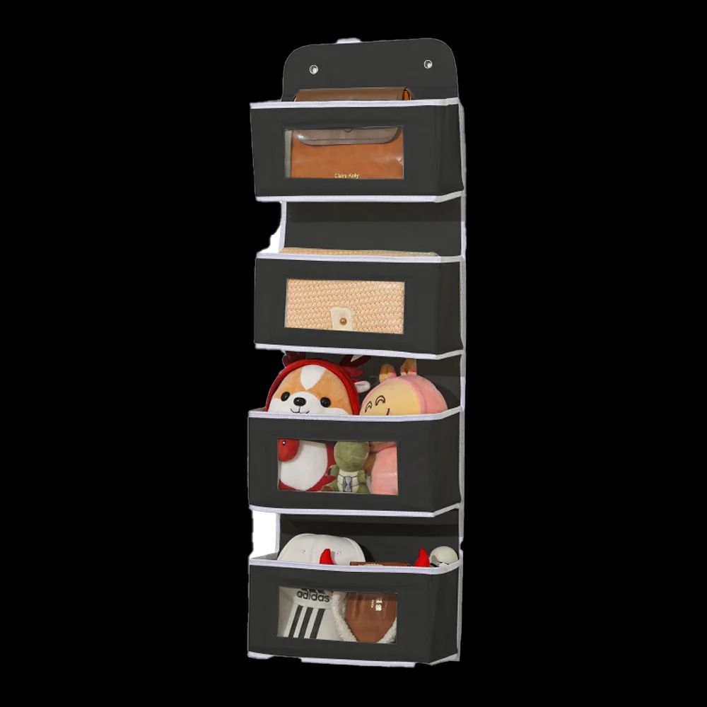 OverTheDoor Vertical Management System HighCapacity MultiLayer Storage For Dorms Closets Toy Orga 15