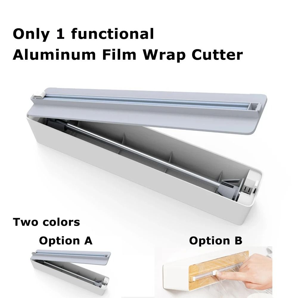 3in1 Kitchen Management Station WallMount Foil Cling Film Paper Towel Dispenser With Integrated C 3