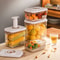 VacuumSealed Freshness Management System HighPerformance Refrigerator Food Storage Container Drai 0