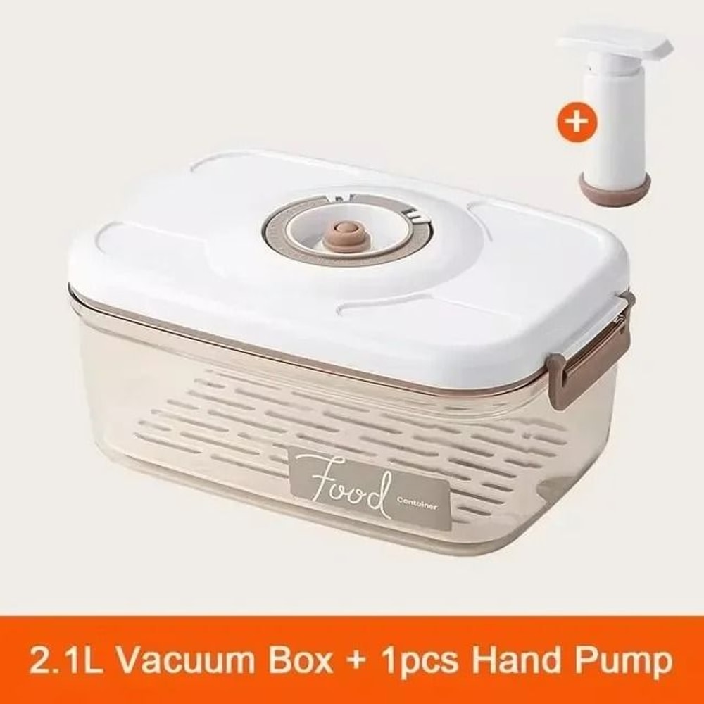 VacuumSealed Freshness Management System HighPerformance Refrigerator Food Storage Container Drai 9